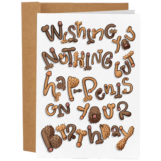 Hap-Penis On Your Birthday