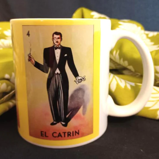 El Catrin Loteria Mug