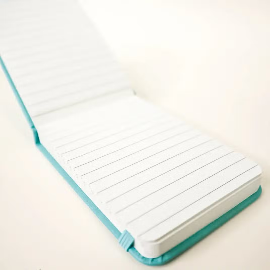 Organized as Fuck Lower Case Leatherette Pocket Journal