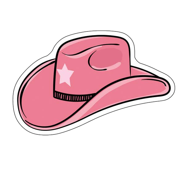 Cowboy Hat Sticker