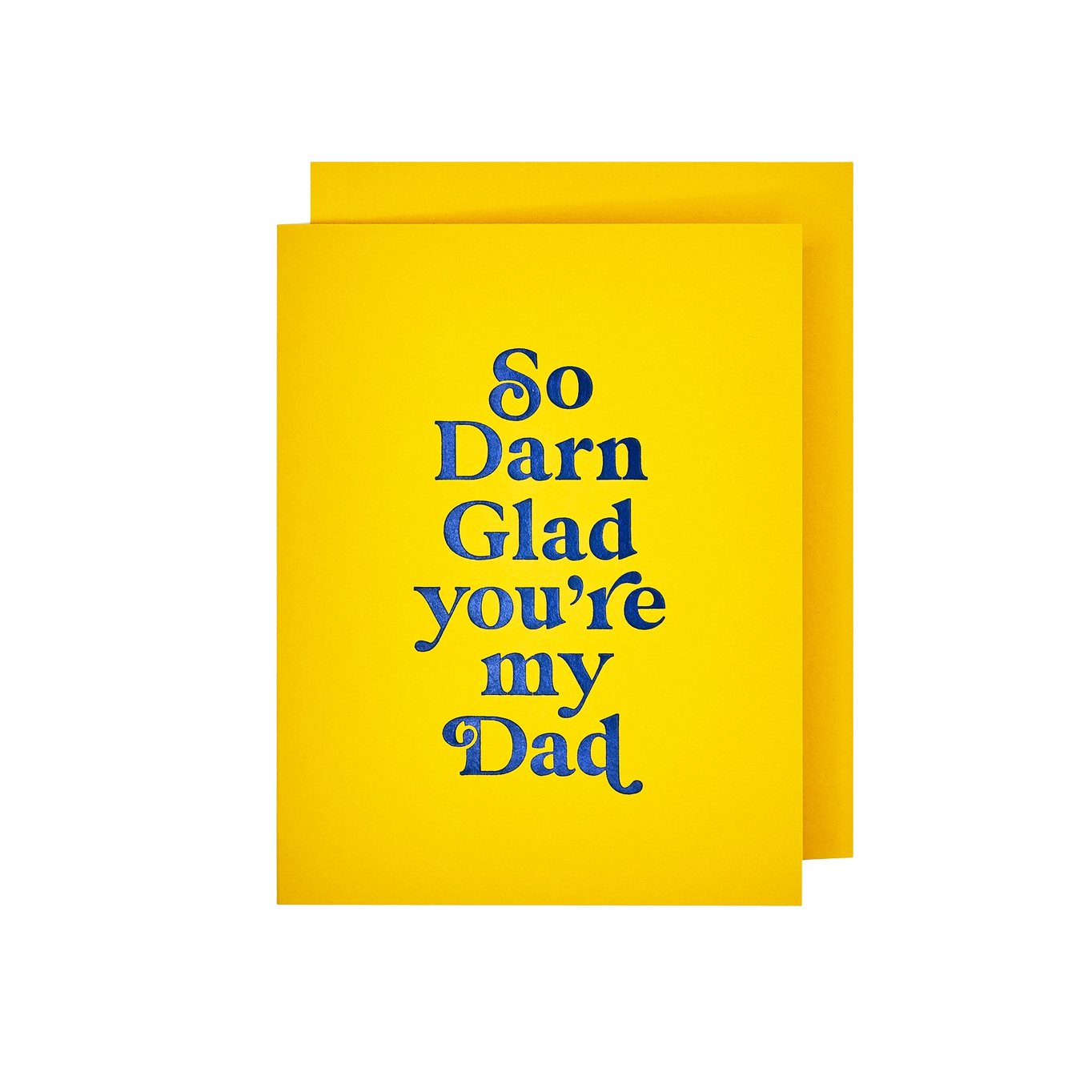 Glad Dad Fathers Day Card