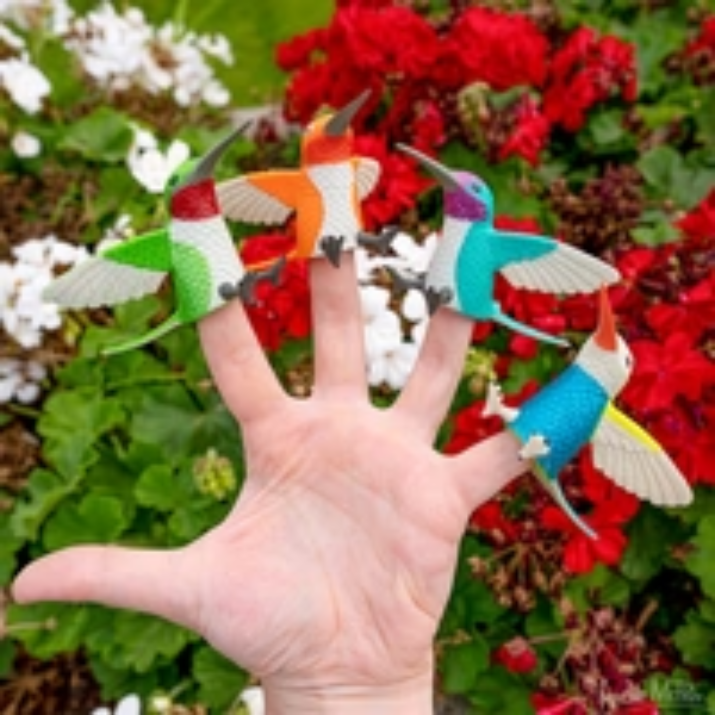 Hummingbird Finger Puppet