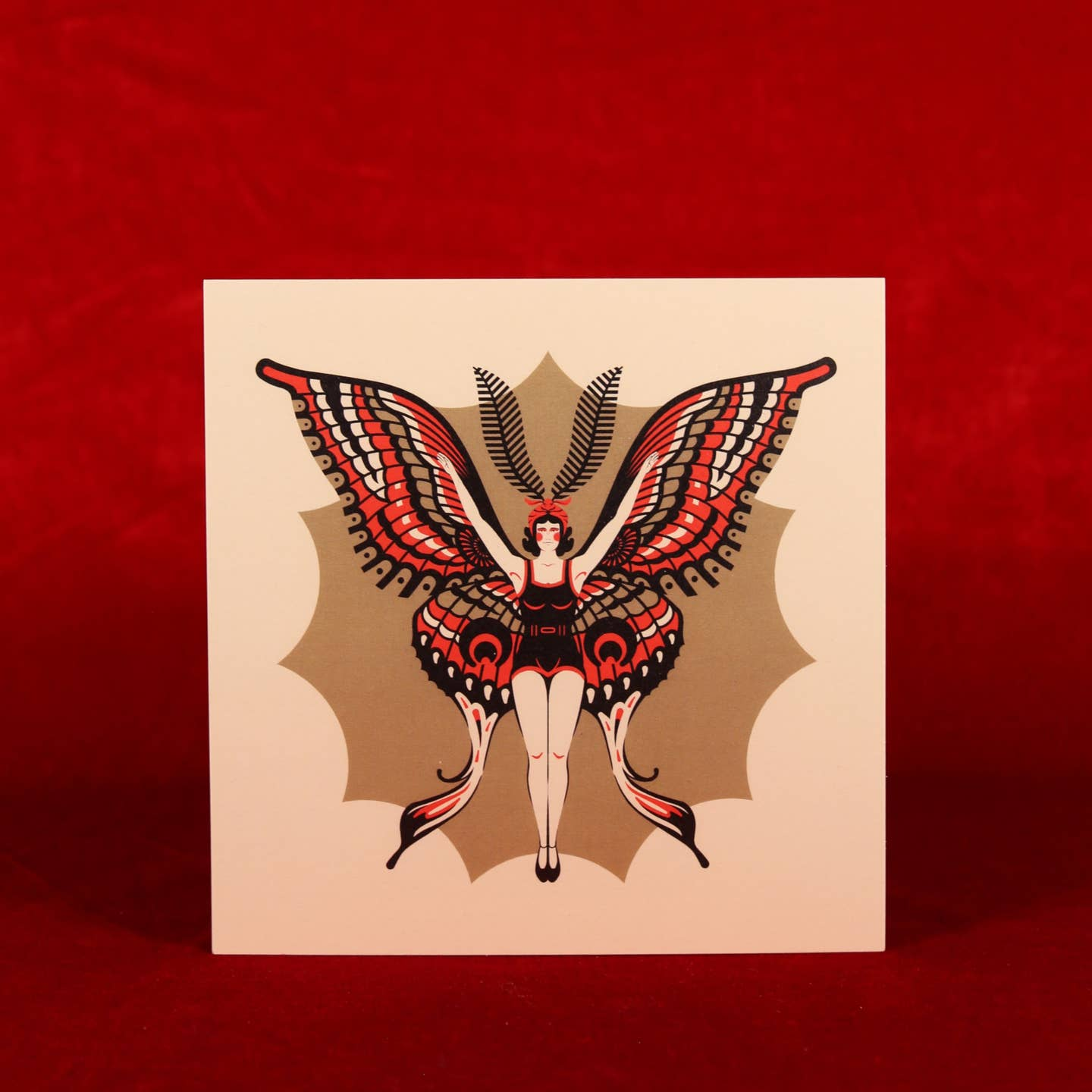 Moth Girl Mini Print