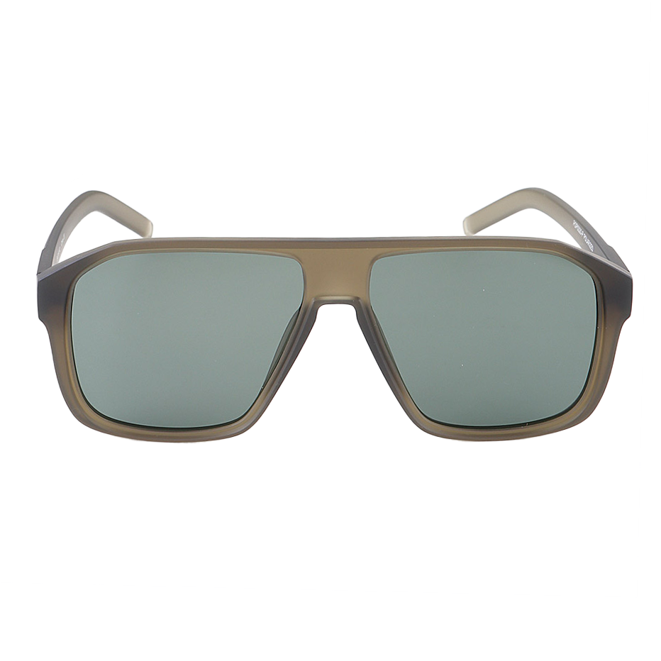 Polarized Minimal Straight Cut Sunglasses