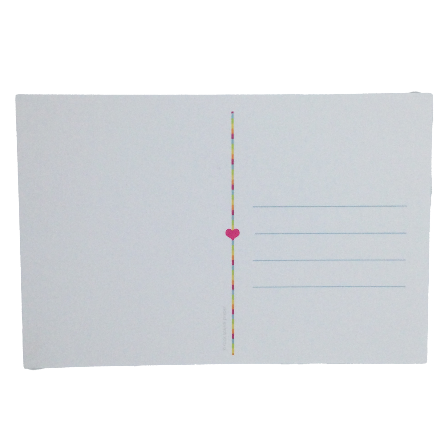 Tropical View Long Beach Postcard