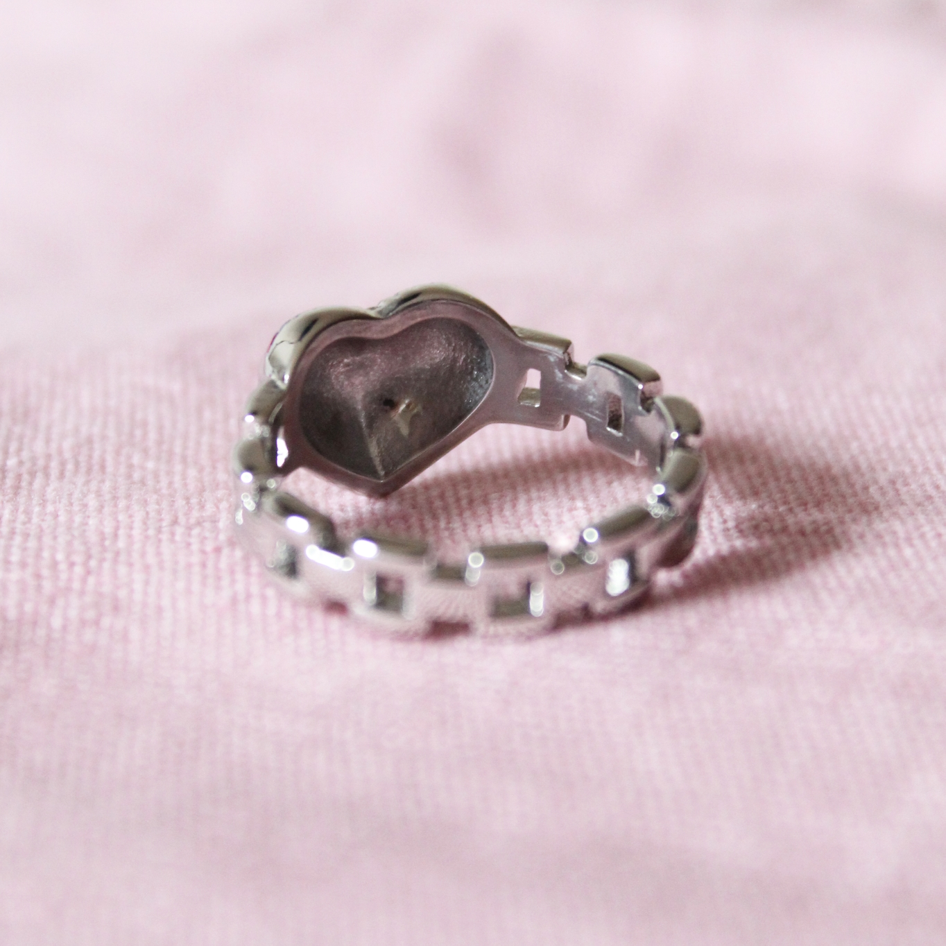Chained Heart Ring