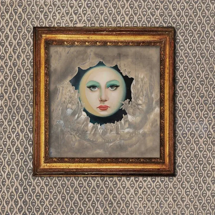 She Was Better at Night Art Print