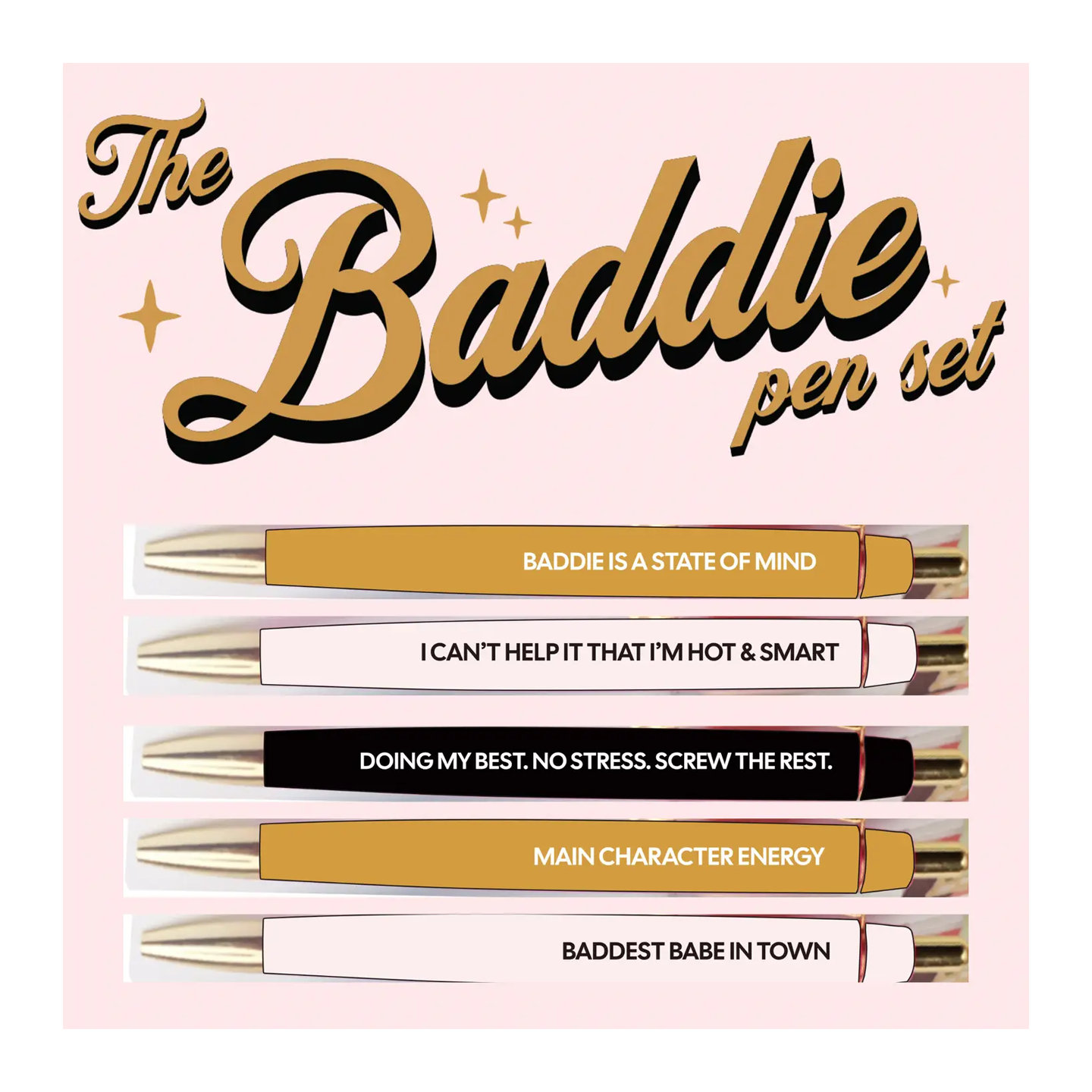 The Baddie Pen Set