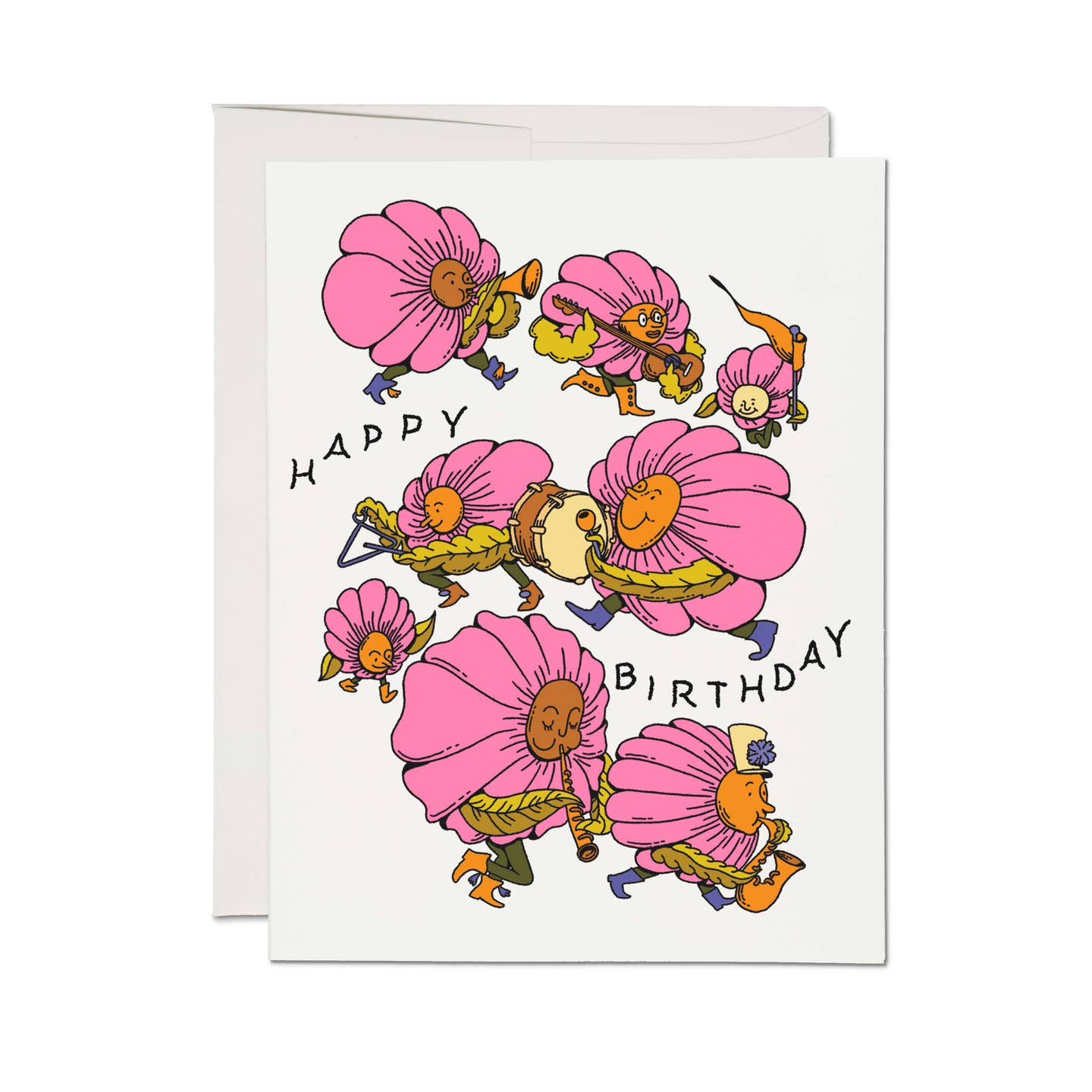 Birthday Band Birthday Card