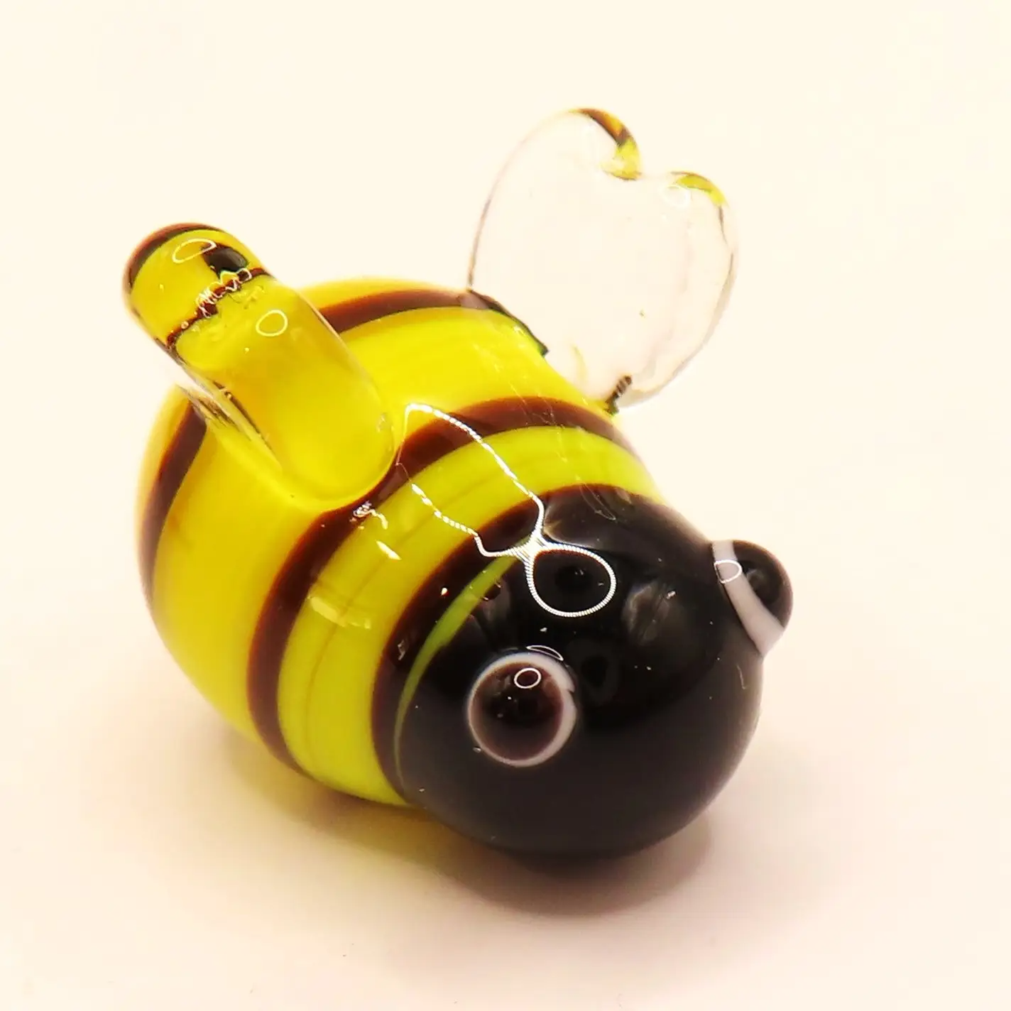 Glass Bumble Bee Figurine