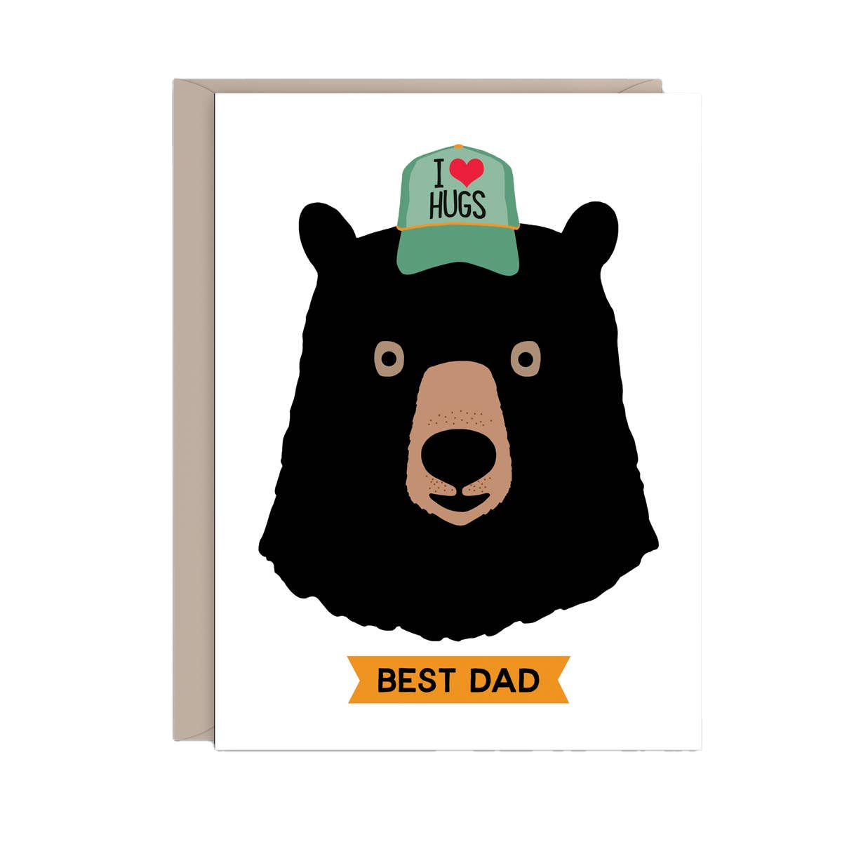 Black Bear Father's Day Card