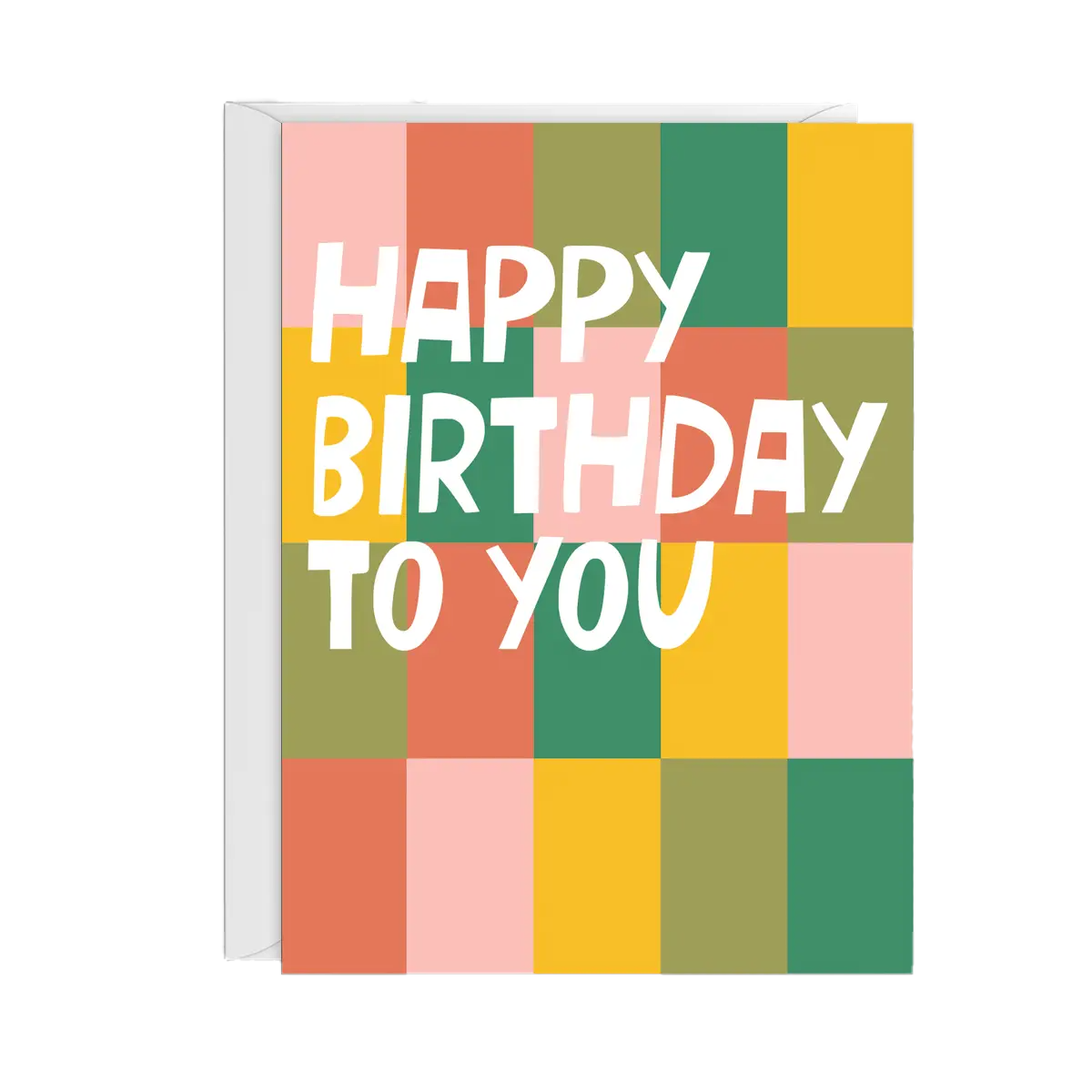 Birthday Blocks Birthday Card