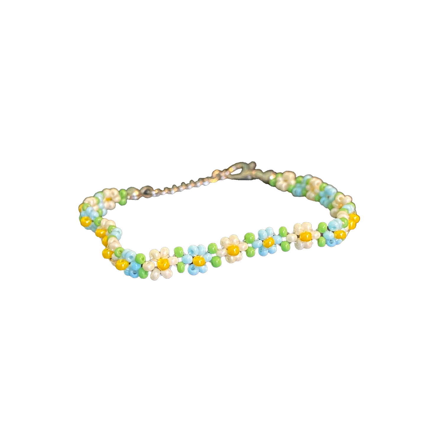 Beaded Flower Bracelet