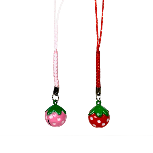 Strawberry Bell Keychain