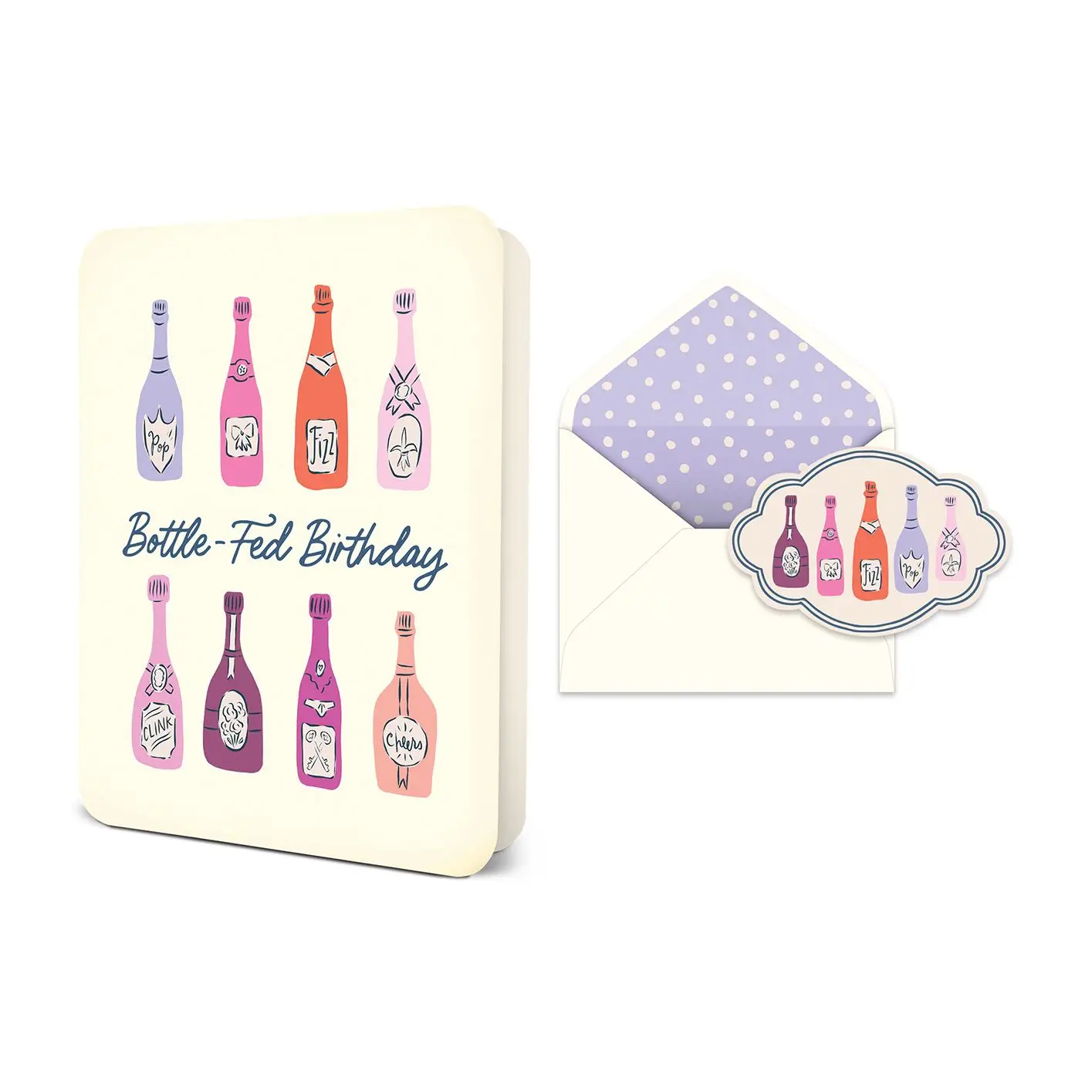 Bottle-Fed Birthday Card