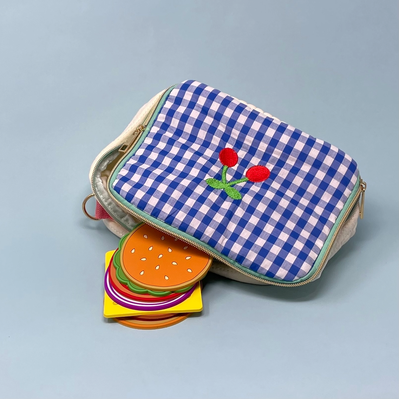 Cheeseburger Coaster Set