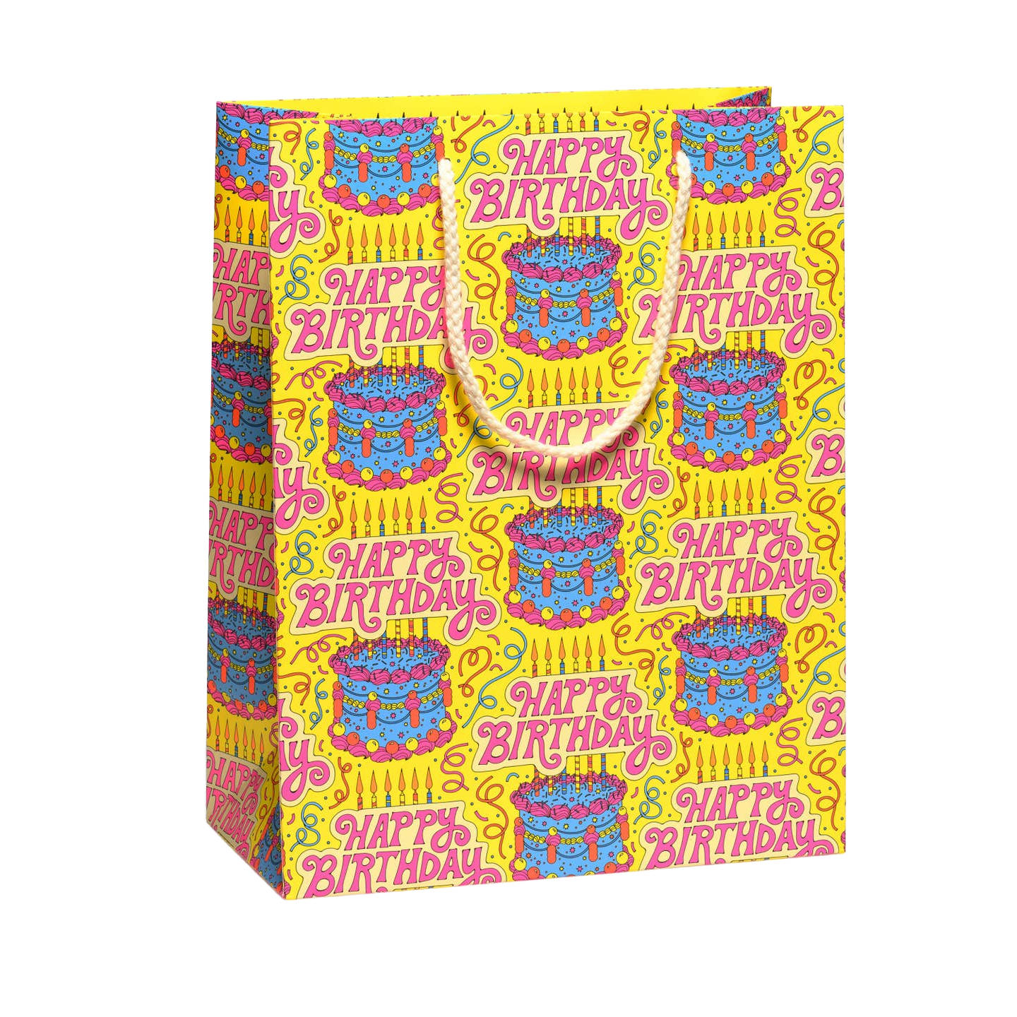 Cake and Confetti Large Gift Bag