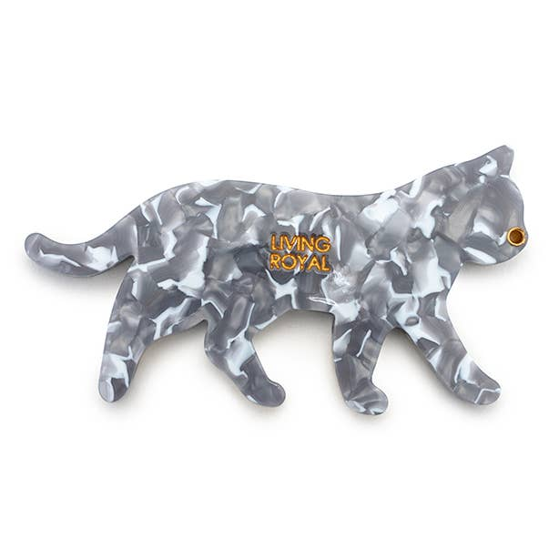 Cat Swing-Hinge Folding Compact Mirror