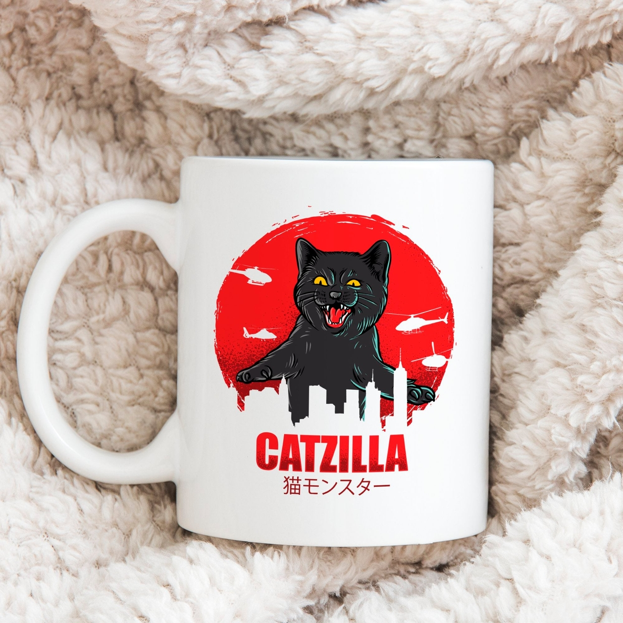 Catzilla 11oz Coffee Mug