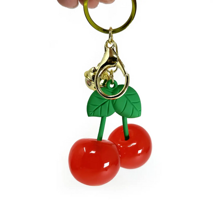 Charming Cherries Key Chain