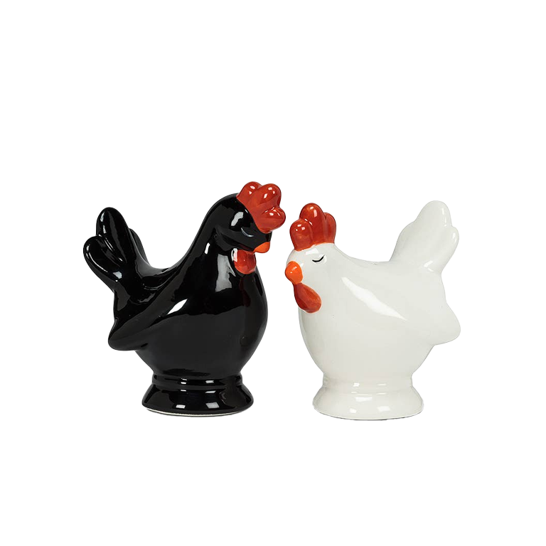Black and White Chicken Salt & Pepper