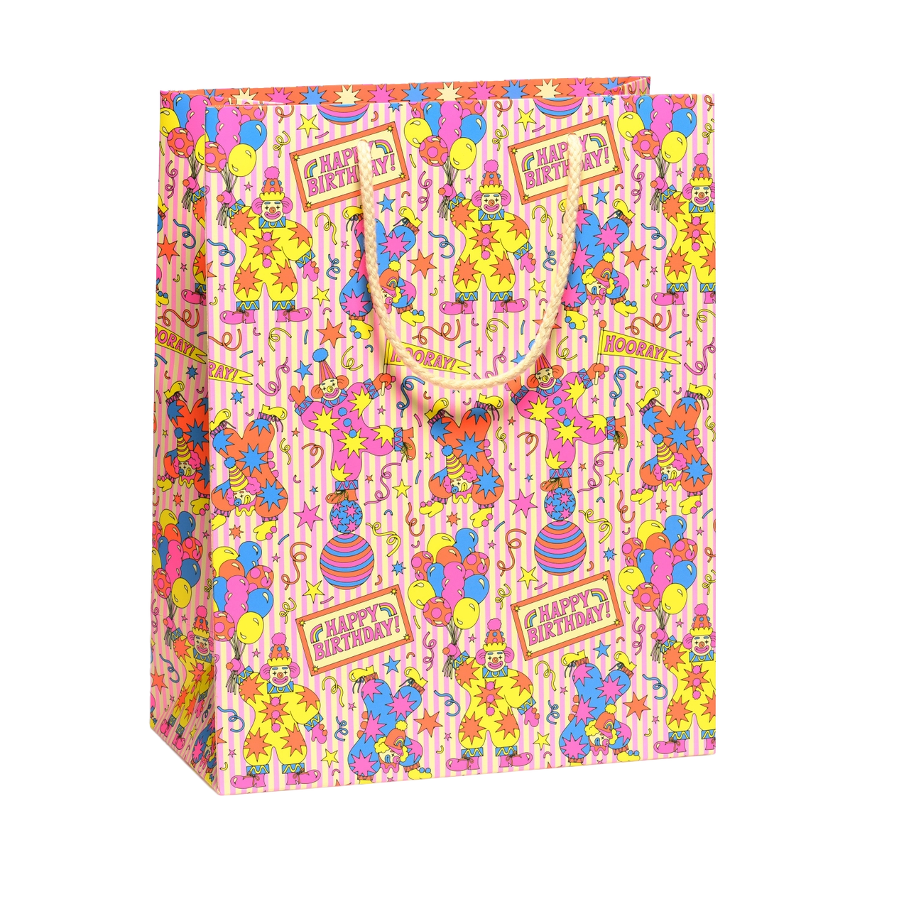 Clowns Large Gift Bag