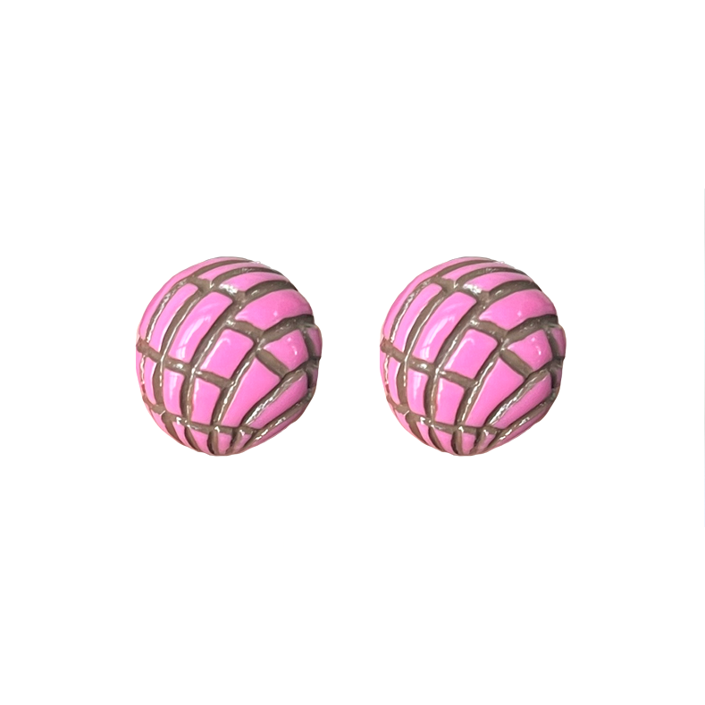 Pan Dulce Concha Post Earrings