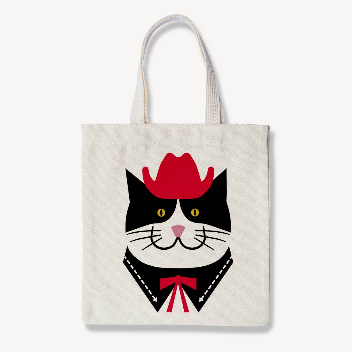 Cowboy Cat Tote Bag
