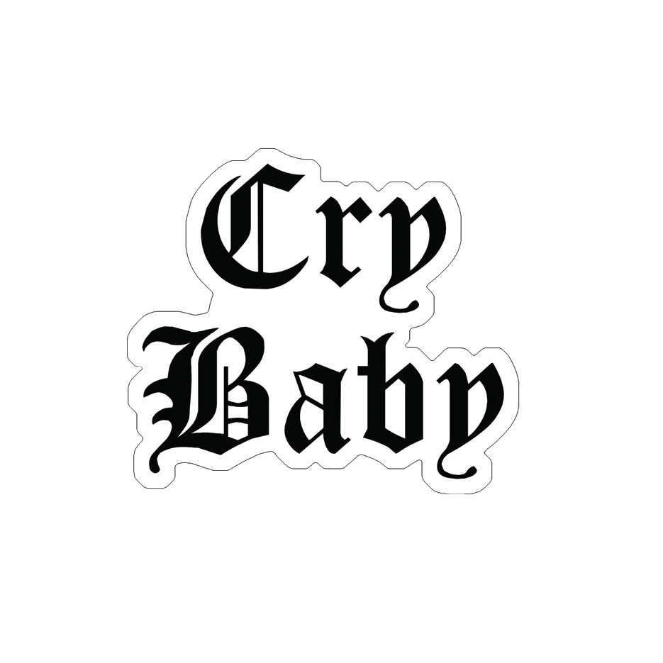 Cry Baby Sticker