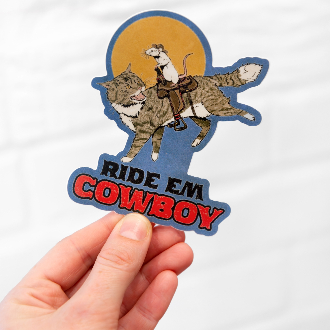 Ride Em Cowboy Sticker