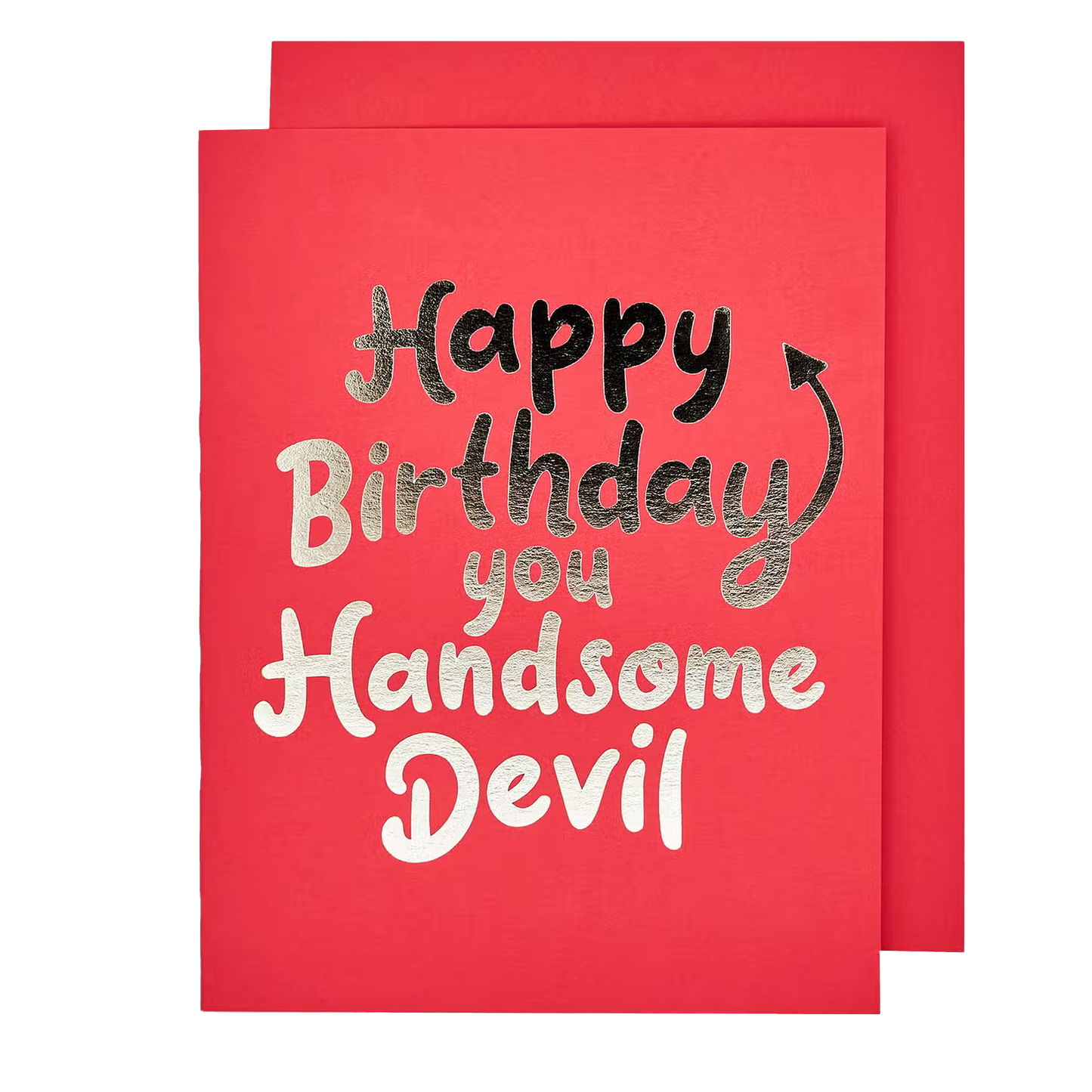 Handsome Devil Birthday Card
