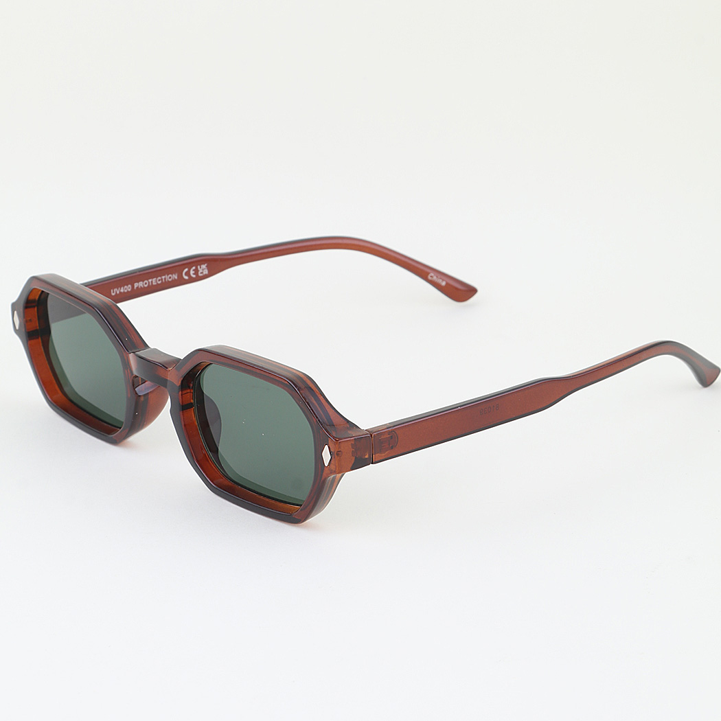 Diamond Cut Block Sunglasses