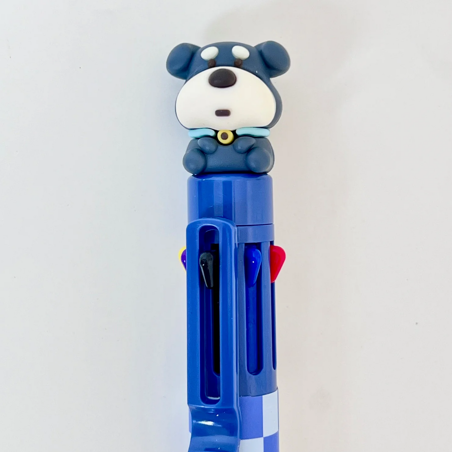 Dog 8-Color Retractable Ball Pen