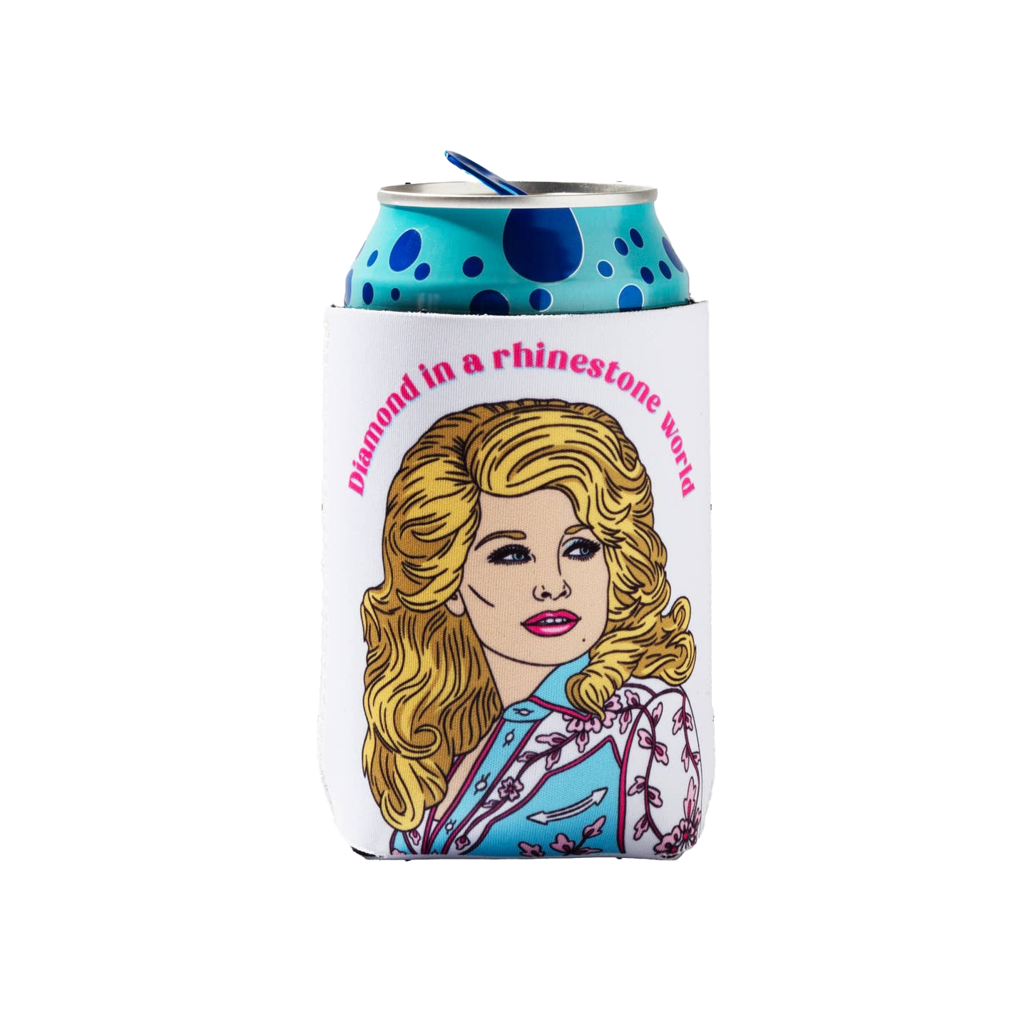 Dolly Diamond Koozie