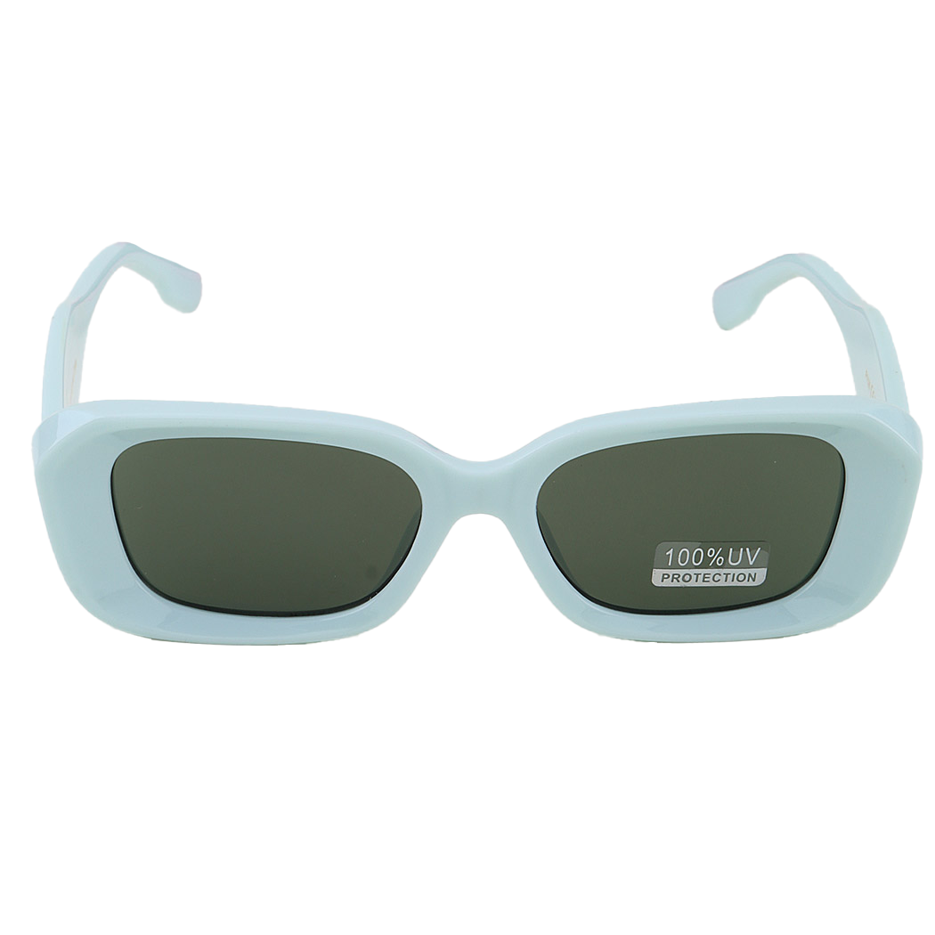 Double Diamond Bolted Block Sunglasses