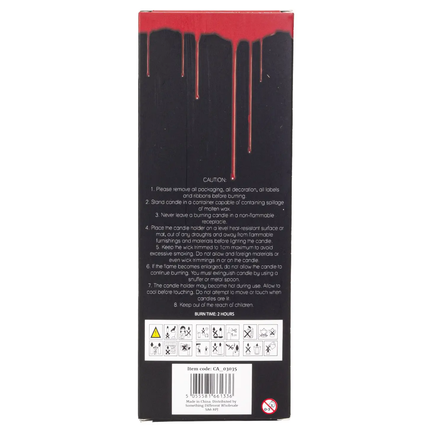 Vampire Tears Tapered Candles (Set of 4)