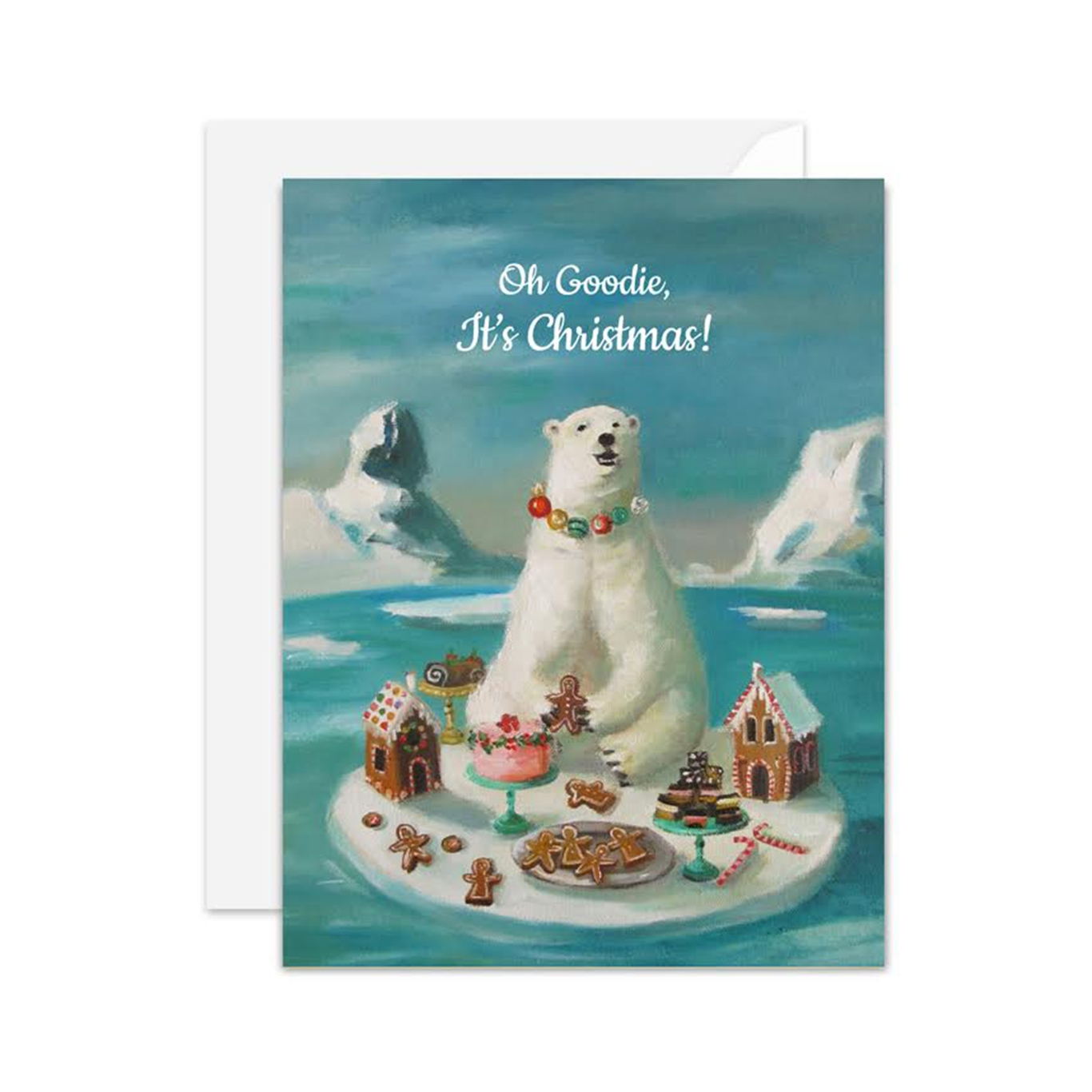 Goodie Bear Christmas Card