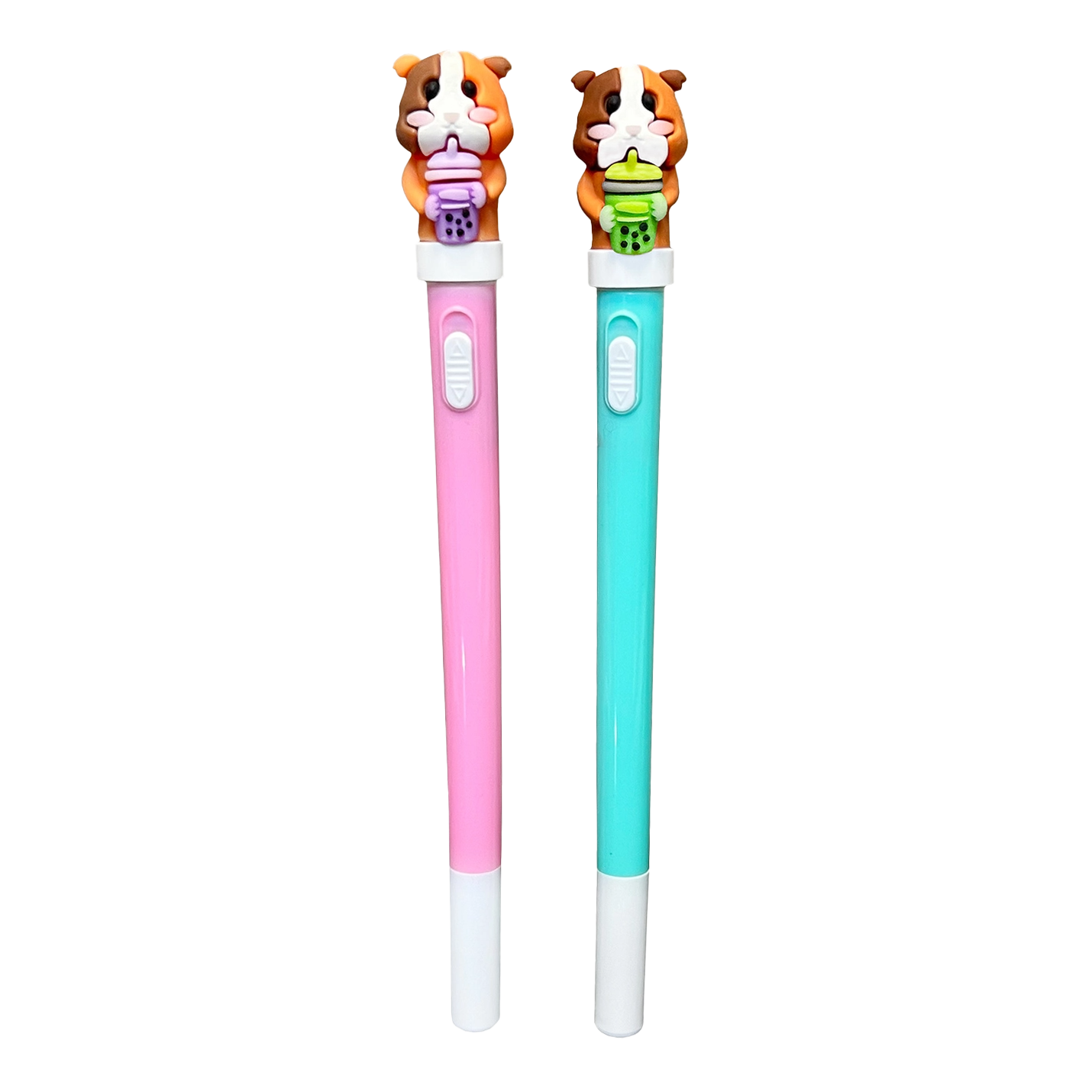 Sippin' & Spinnin' Boba Guinea Pig Light Up Pens