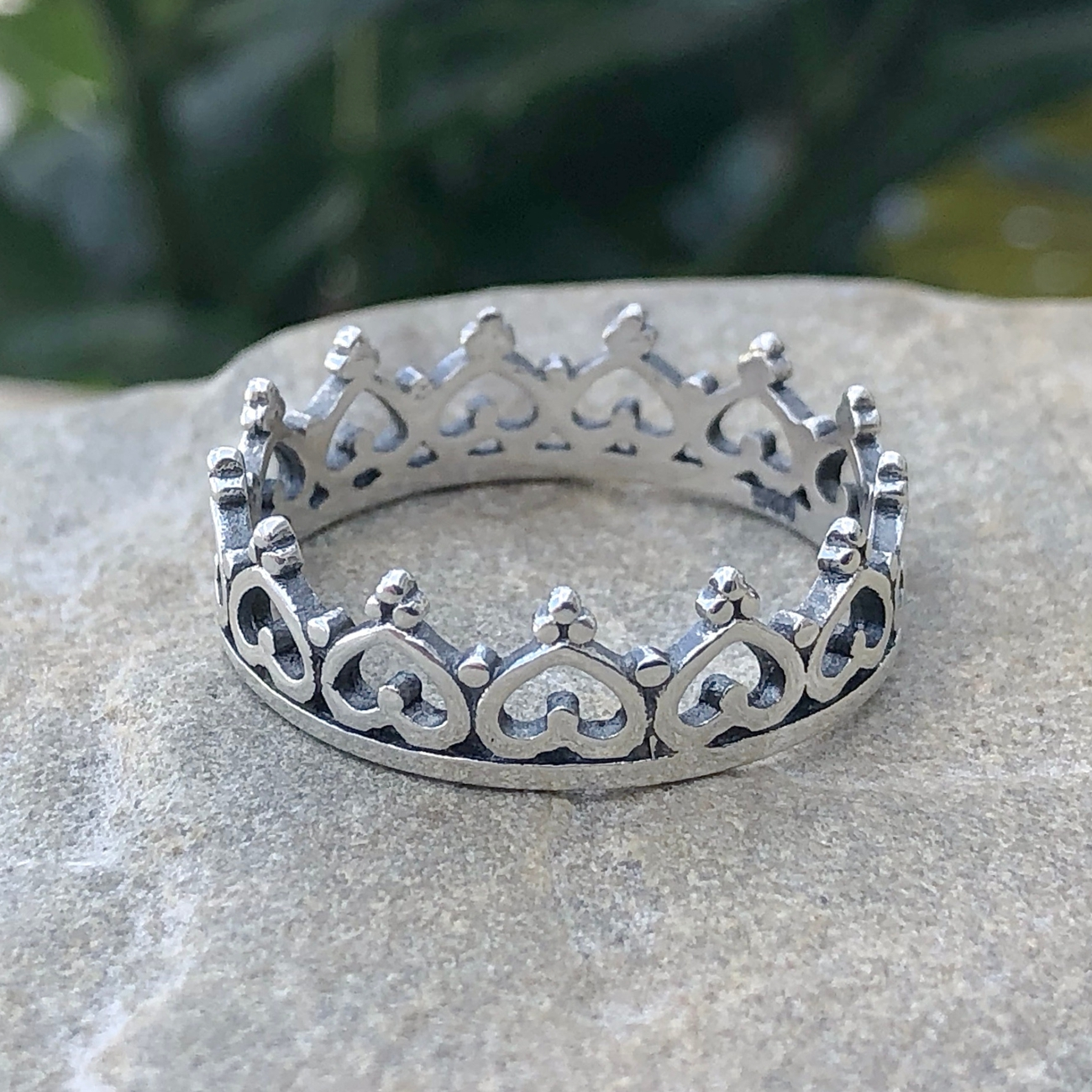Heart Crown Ring
