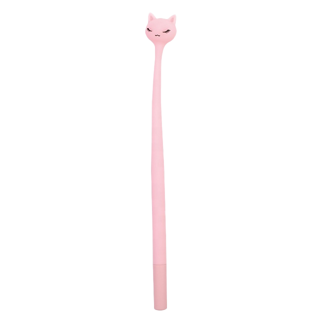 Pastel Cats Wiggle Gel Pen