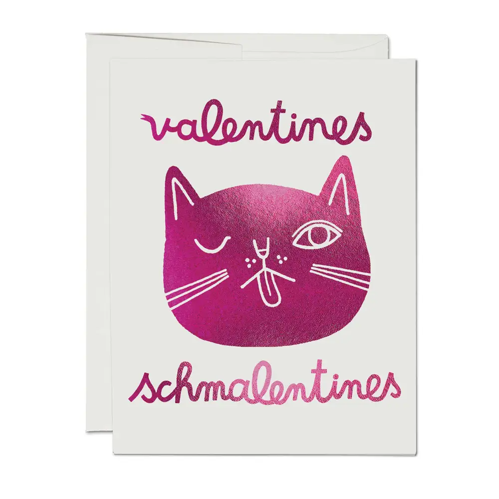 Valentines Schmalentines Valentine's Card