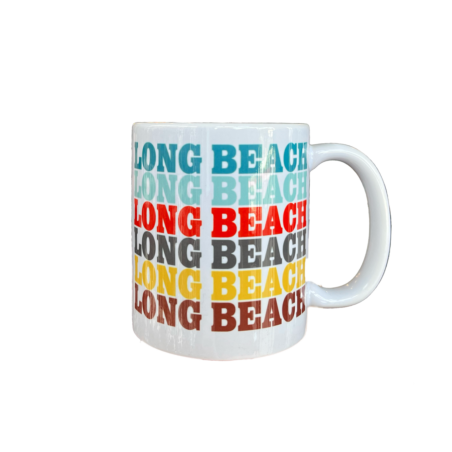 Long Beach Retro Mug