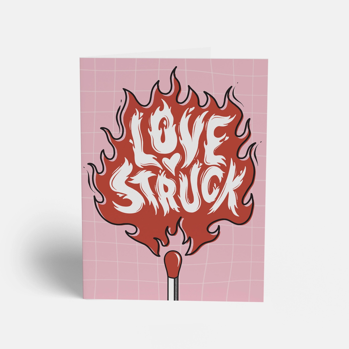 Love Struck Love Card