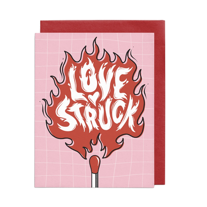 Love Struck Love Card