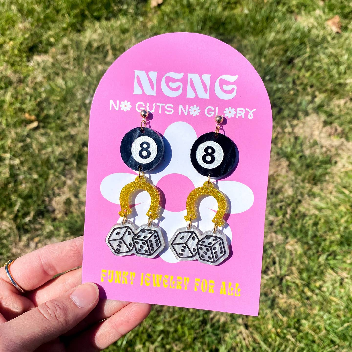 Lucky Girl Dangle Earrings