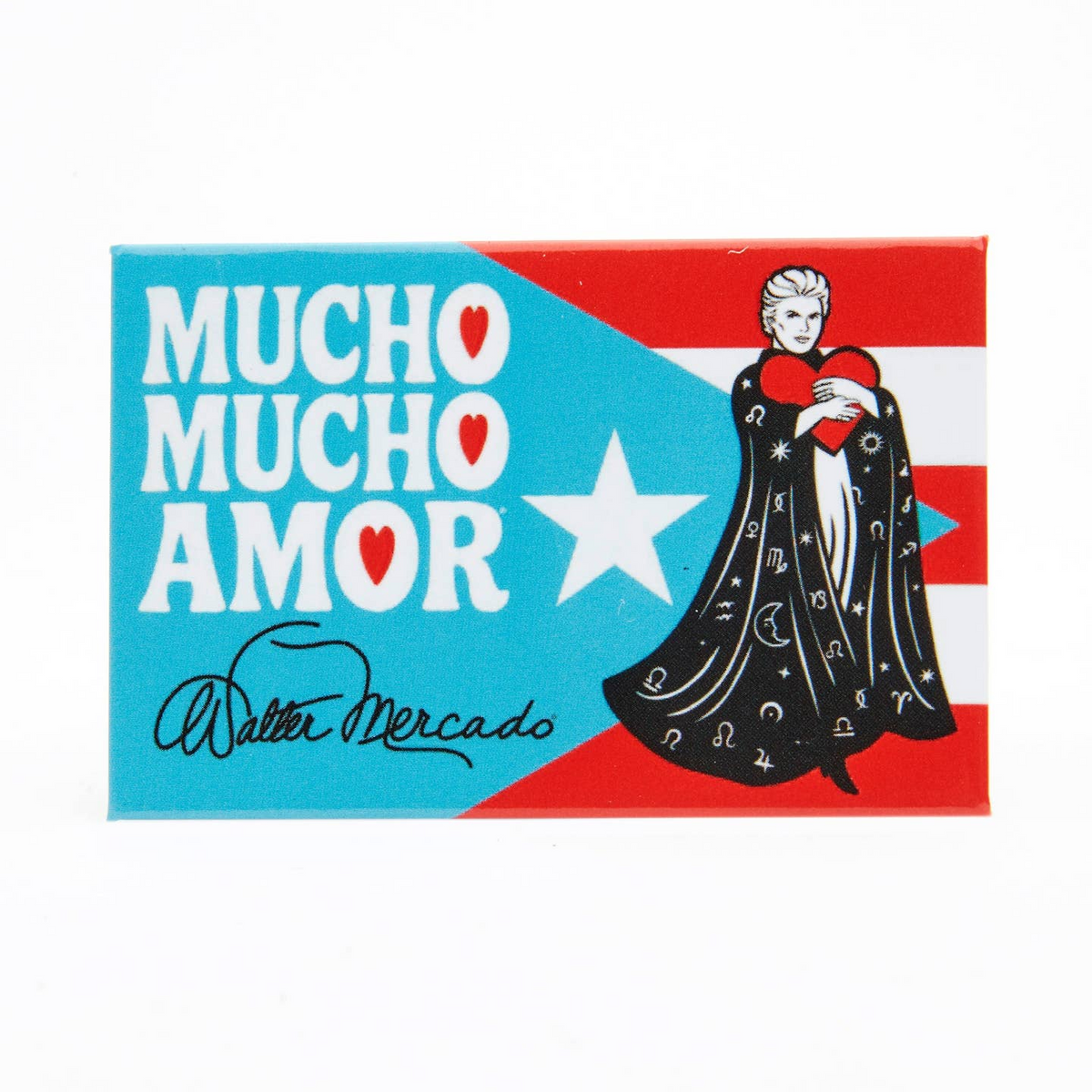 Puerto Rico Mucho Mucho Amor Walter Mercado Magnet