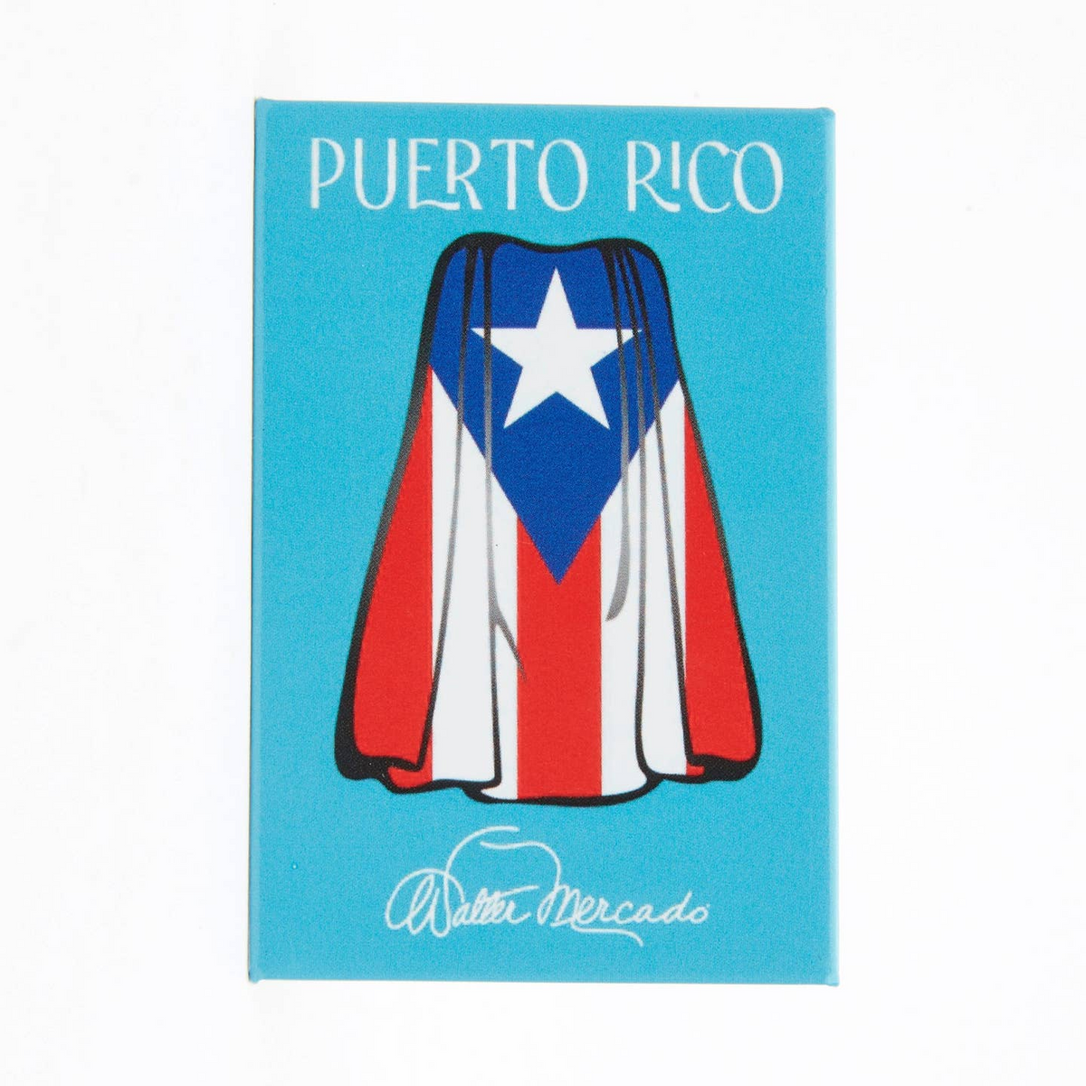 Puerto Rico Cape Walter Mercado Magnet