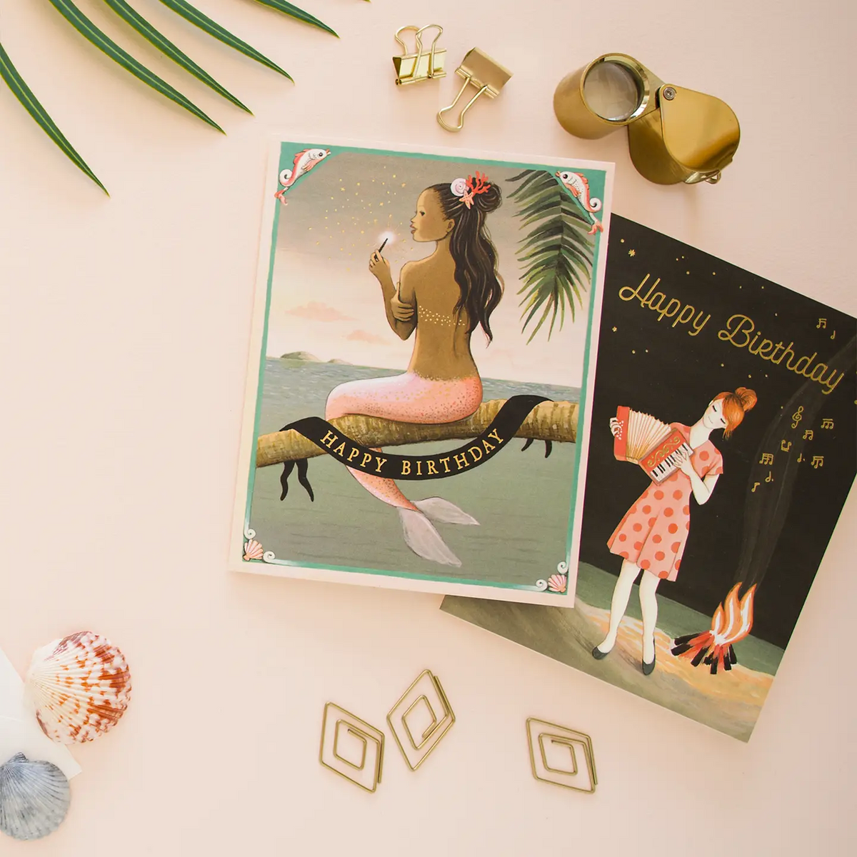 Mermaid Birthday Card