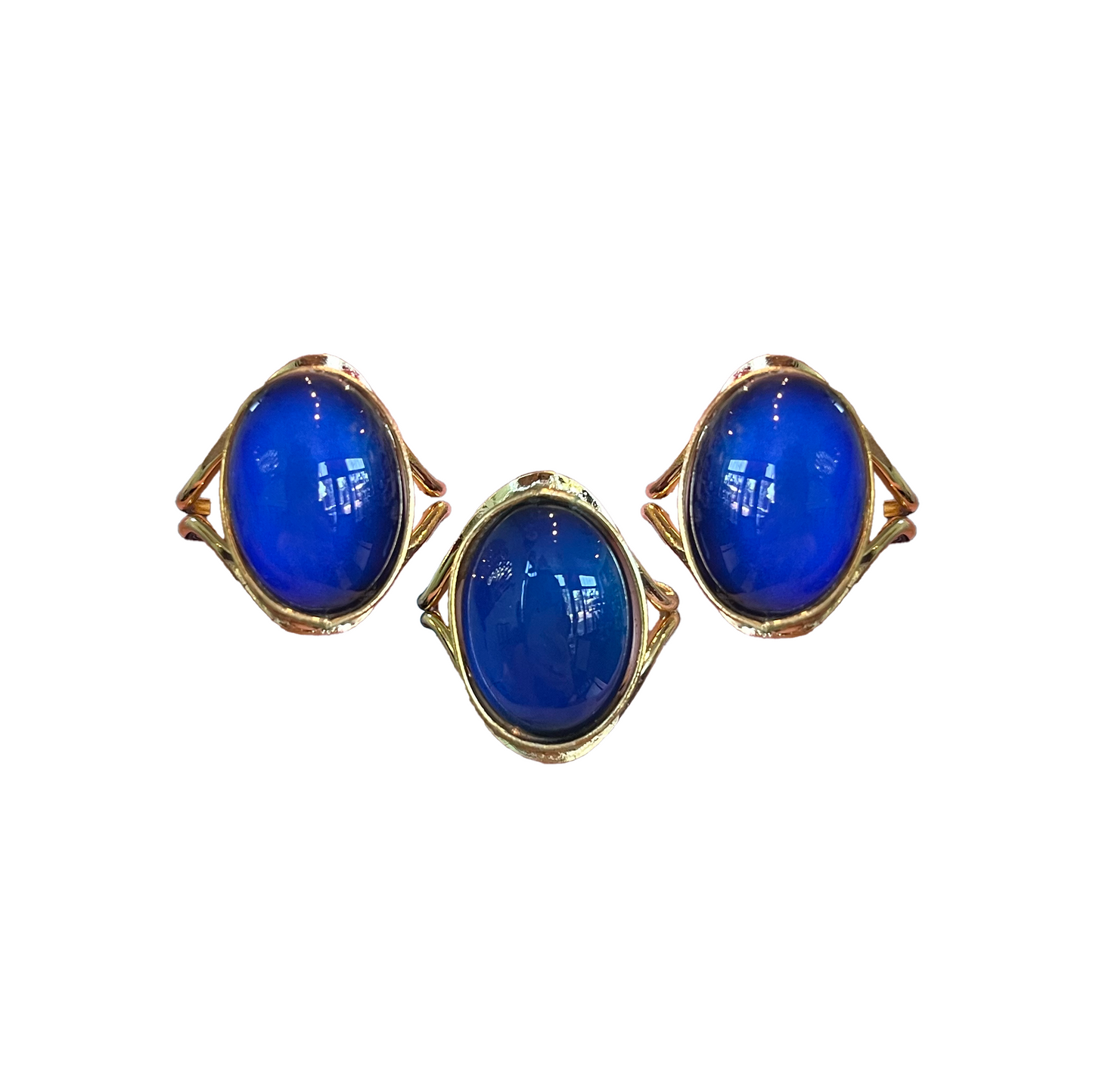 Mood Ring Modern Gold Dipped