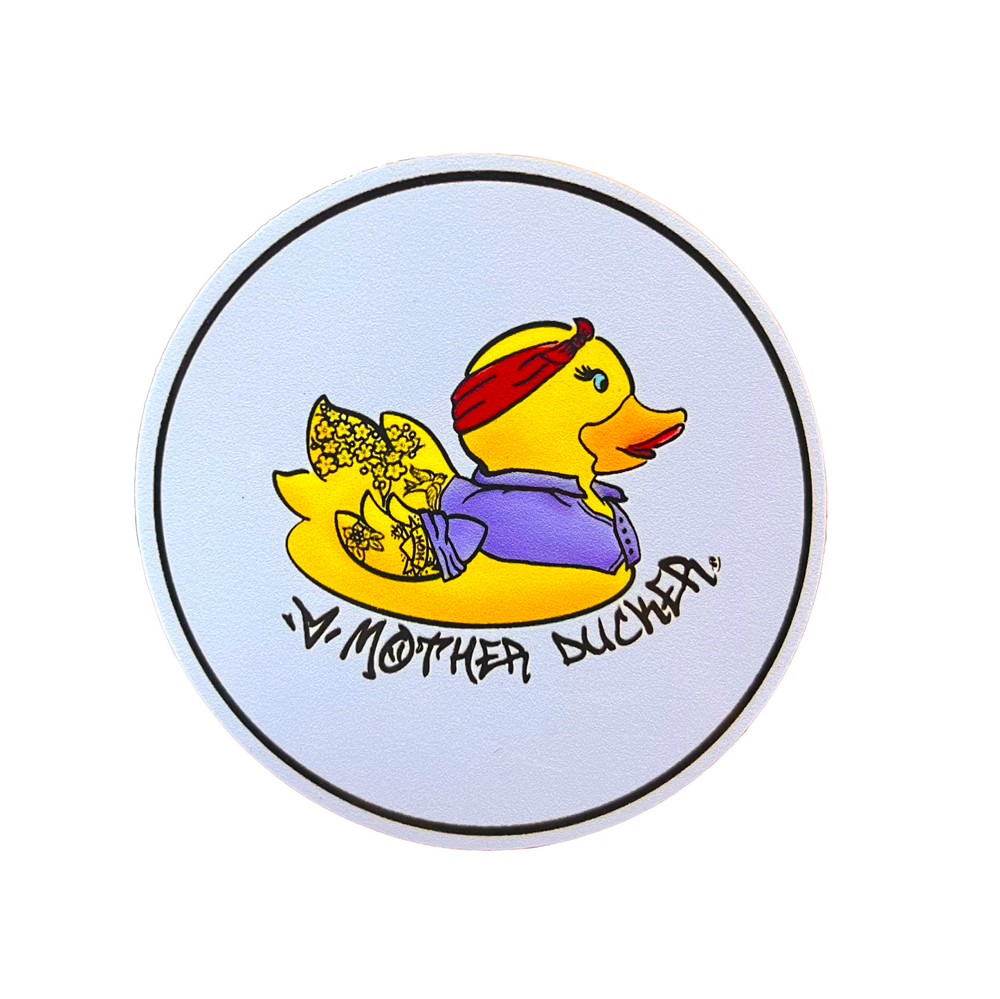 Mother Ducker Sticker